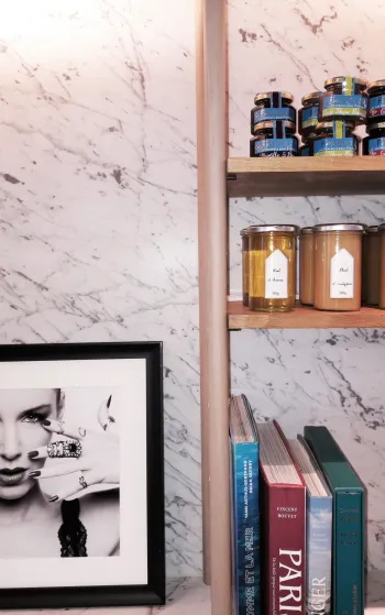 HABILLAGE MARBRE BLANC DE CARRARE