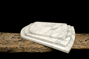 Planches Ateliers Sansone en marbre blanc ambiance