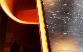 Pablo et Valentina marbre noir marquina