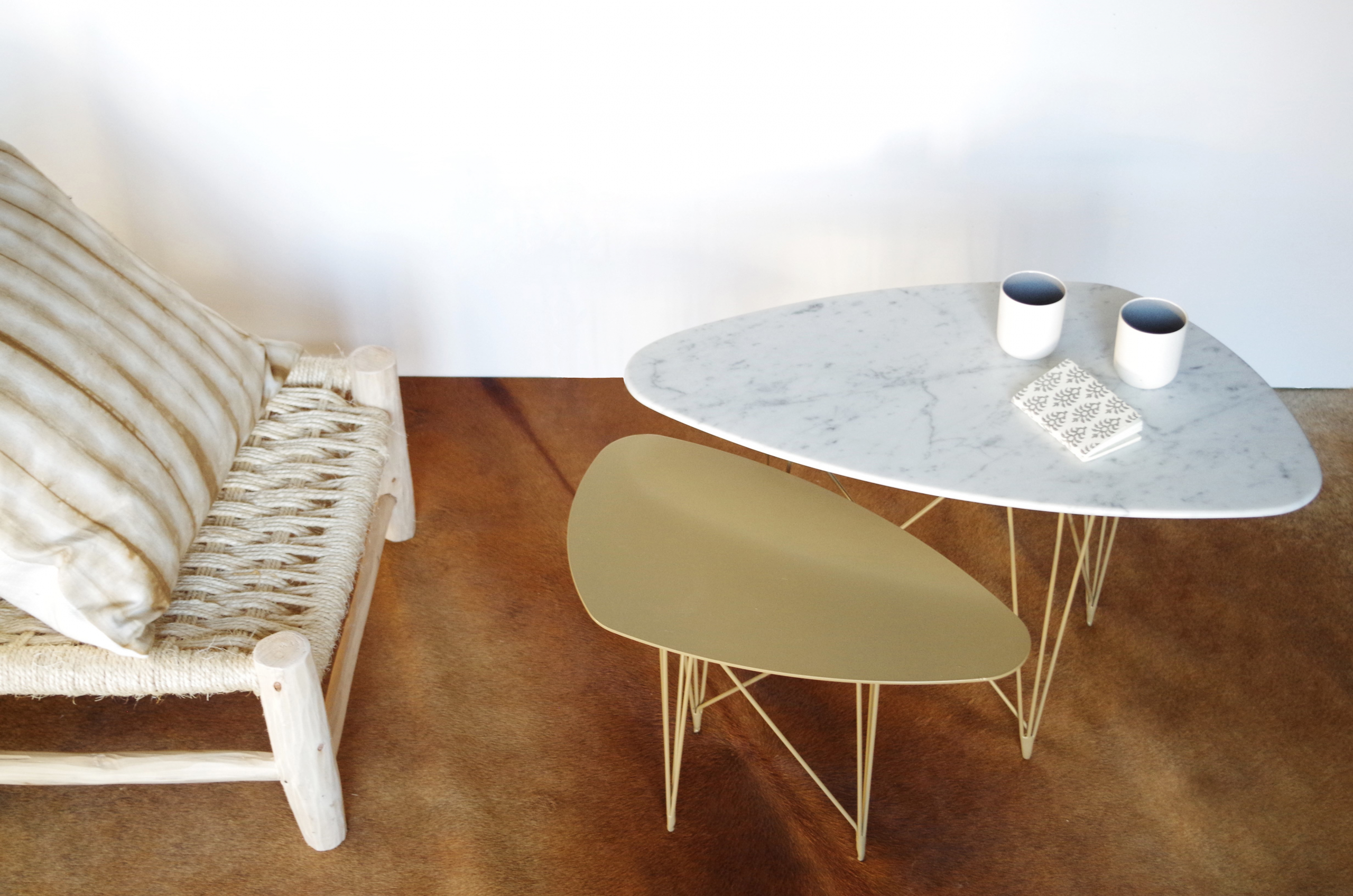 "Sunny Side Up", mobilier ESSONNA des Ateliers Sansone à Mouvaux