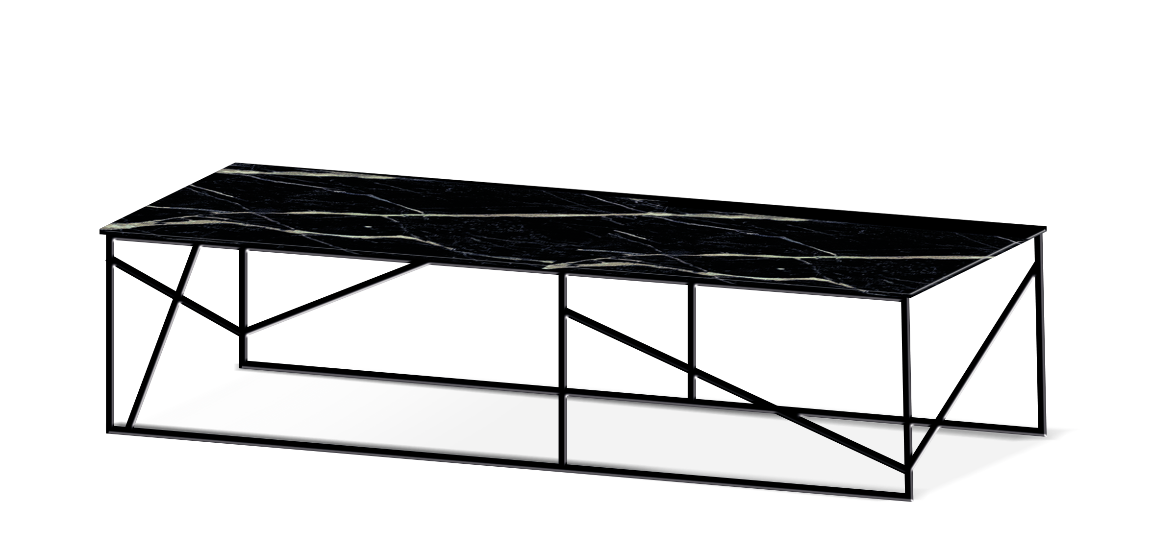 SPX-CONSOLE-BASSE-NOIR-MARQUINA Console Basse Collection Spicer X